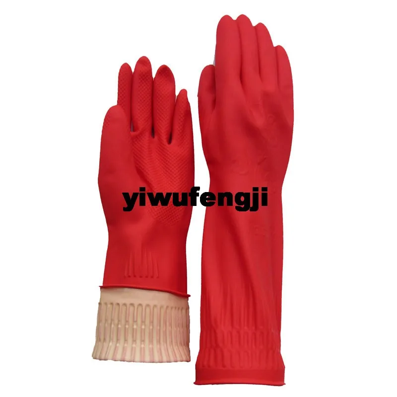 waterproof colorful  household latex gloves for cleaning working