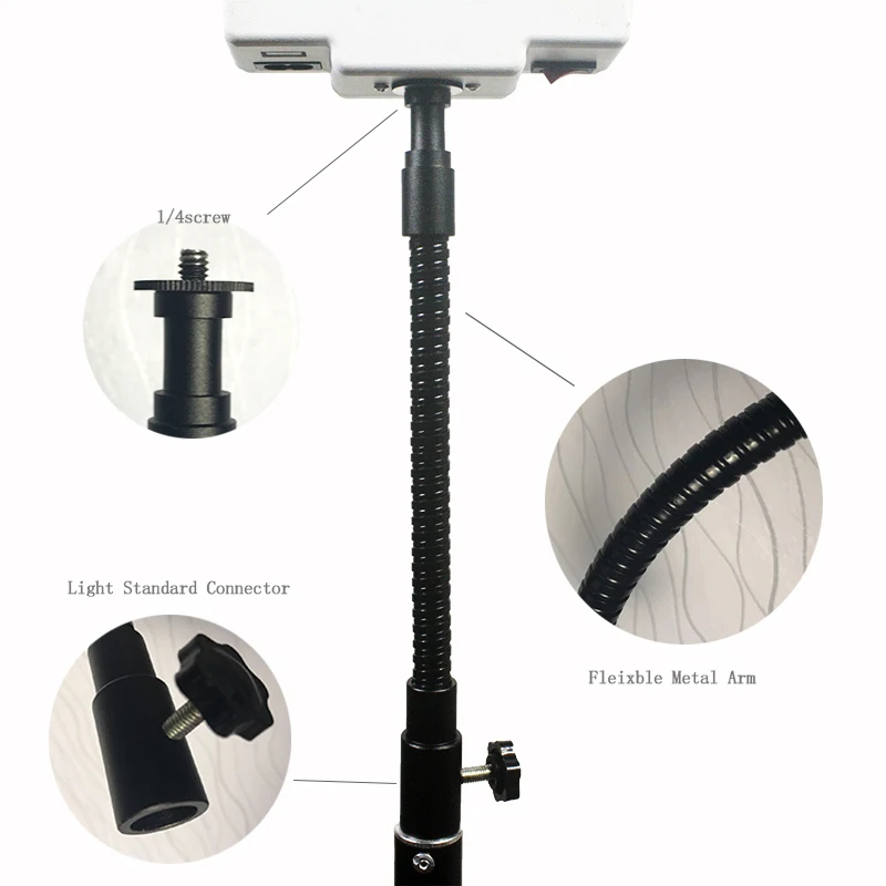 
High quality Metal Flexible pipe Tube Arm with 1/4