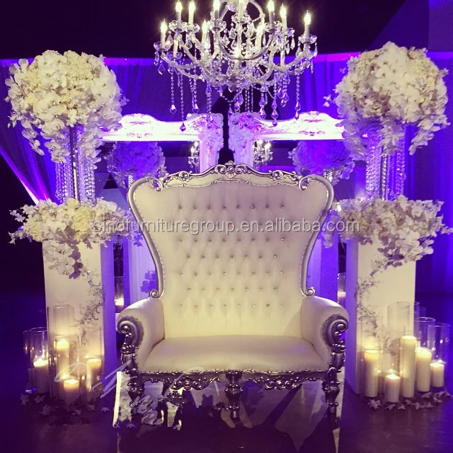 Trending model for event throne chairs luxury wedding