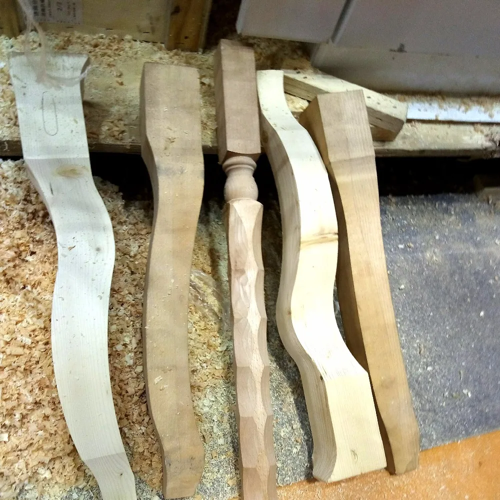 High Speed Tianjiao European-style Curved Wood Leg Milling Turning CNC Woodworking Lathe Center