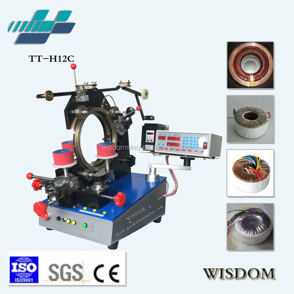 
new hot sale High quality automatic big Toroidal current transformer coil winding machine 