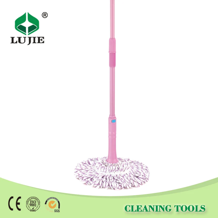 Popular convenient iron microfiber twist mop for sale
