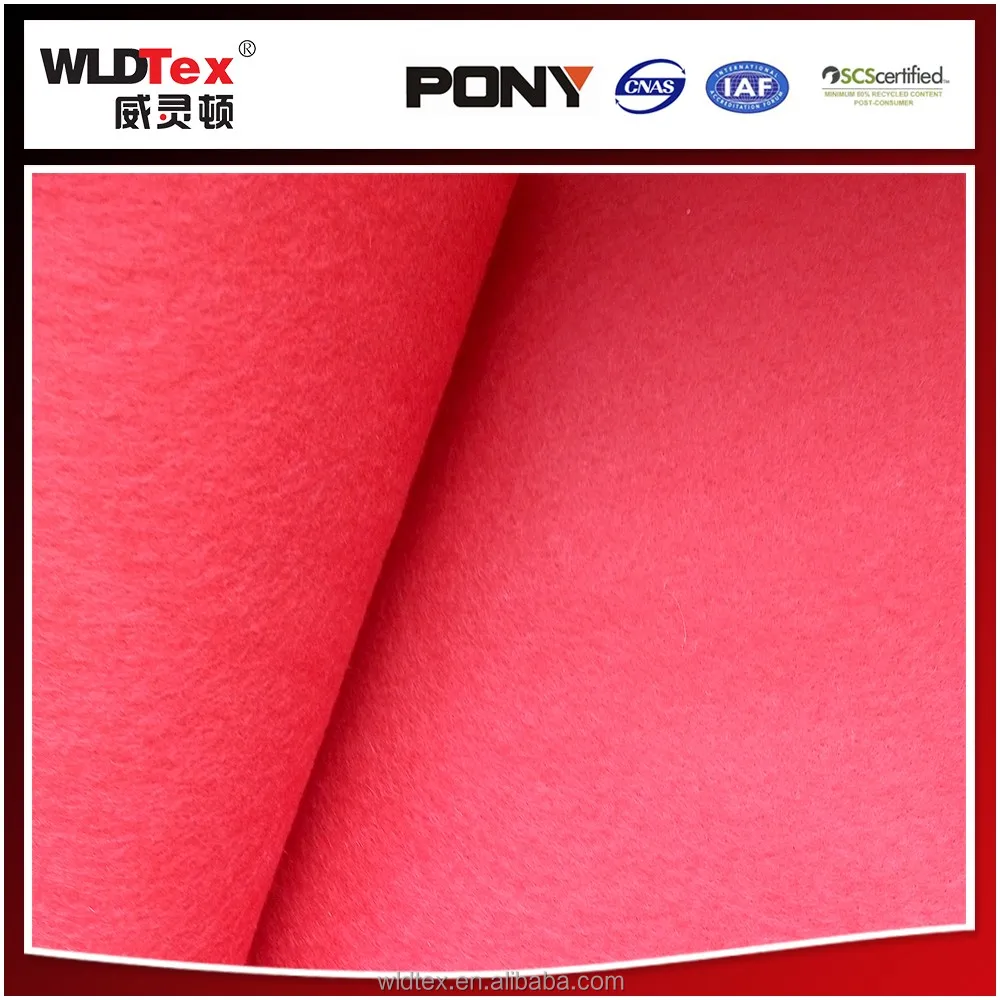 Fashion Puched Fabrics Soft Fabrics Needle Punched Felt Wholesale