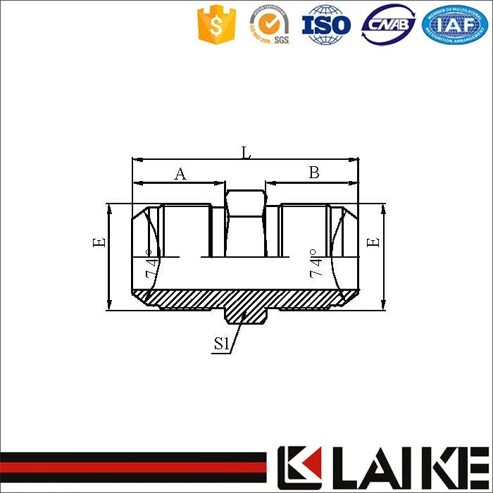Factory direct supply high pressure hydraulic brake hose fitting hydraulic pipe fitting tools name