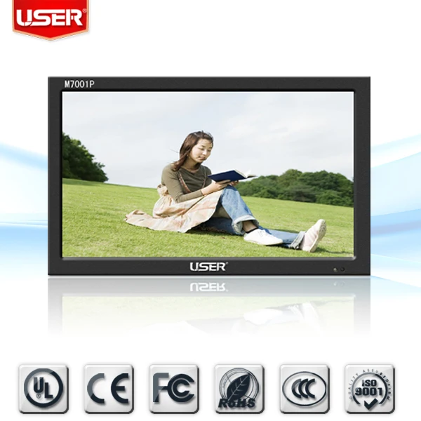 22 дюймовый резистивный сенсорный экран монитора, pos дисплей, сенсорный монитор cctv