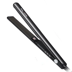 M525A Заводская Продажа Супер тонкий 12 см очень длинный небольшой черный титановый утюжок для волос