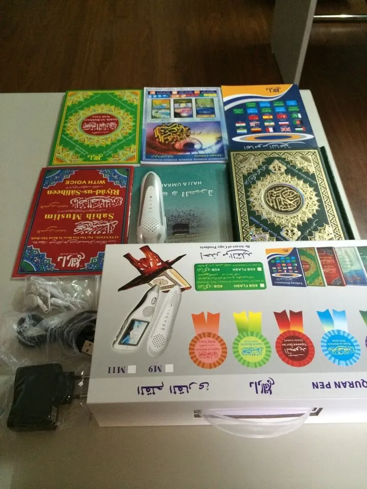 digital quran read pen quran pen reader M9 read word by word quran reading pen best islamic gifts free ship by DHL fedex