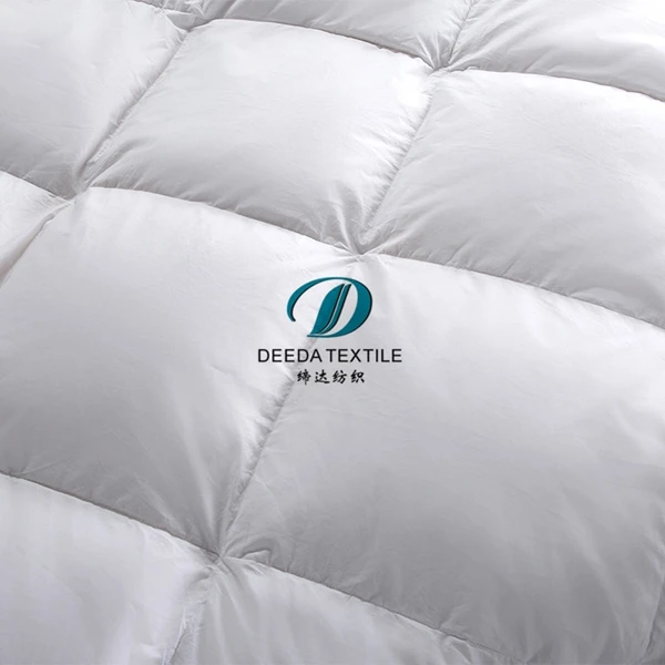 Deeda factory 70% goose down feather quilt for 5 star hotels