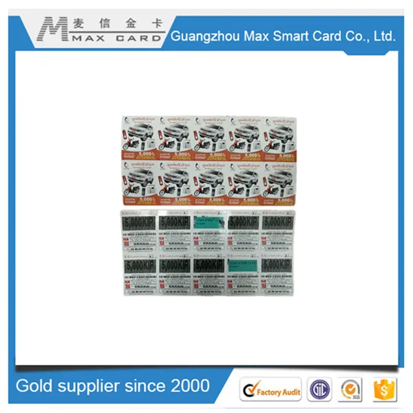 2024 crazy selling cheap multi pin scratch cards paper in Guangzhou