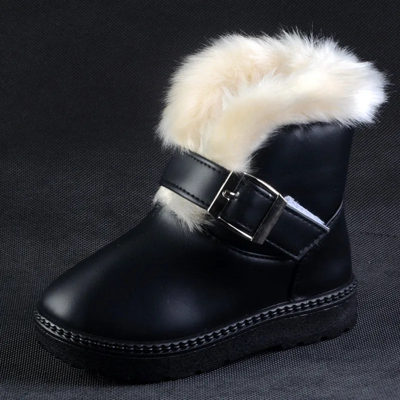 2016 2 to 8 years old Winter baby girl shoes keep warm