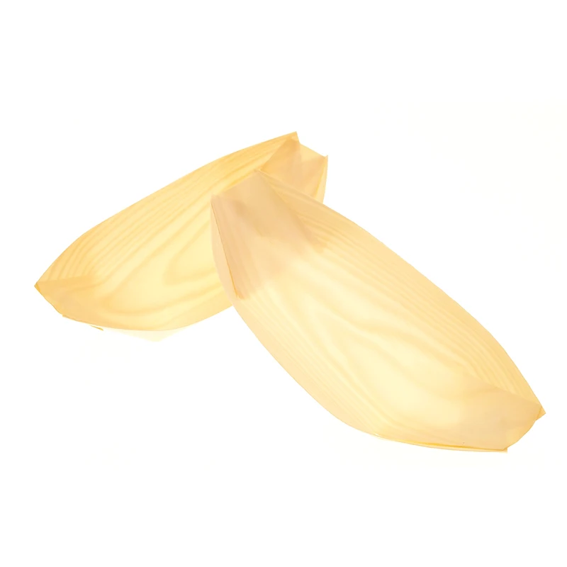 Eco Japanese Serving Plate Biodegradable Tray Disposable Bamboo Sushi Boat Plate Plate Dish Carton and Food Plastic Wood White