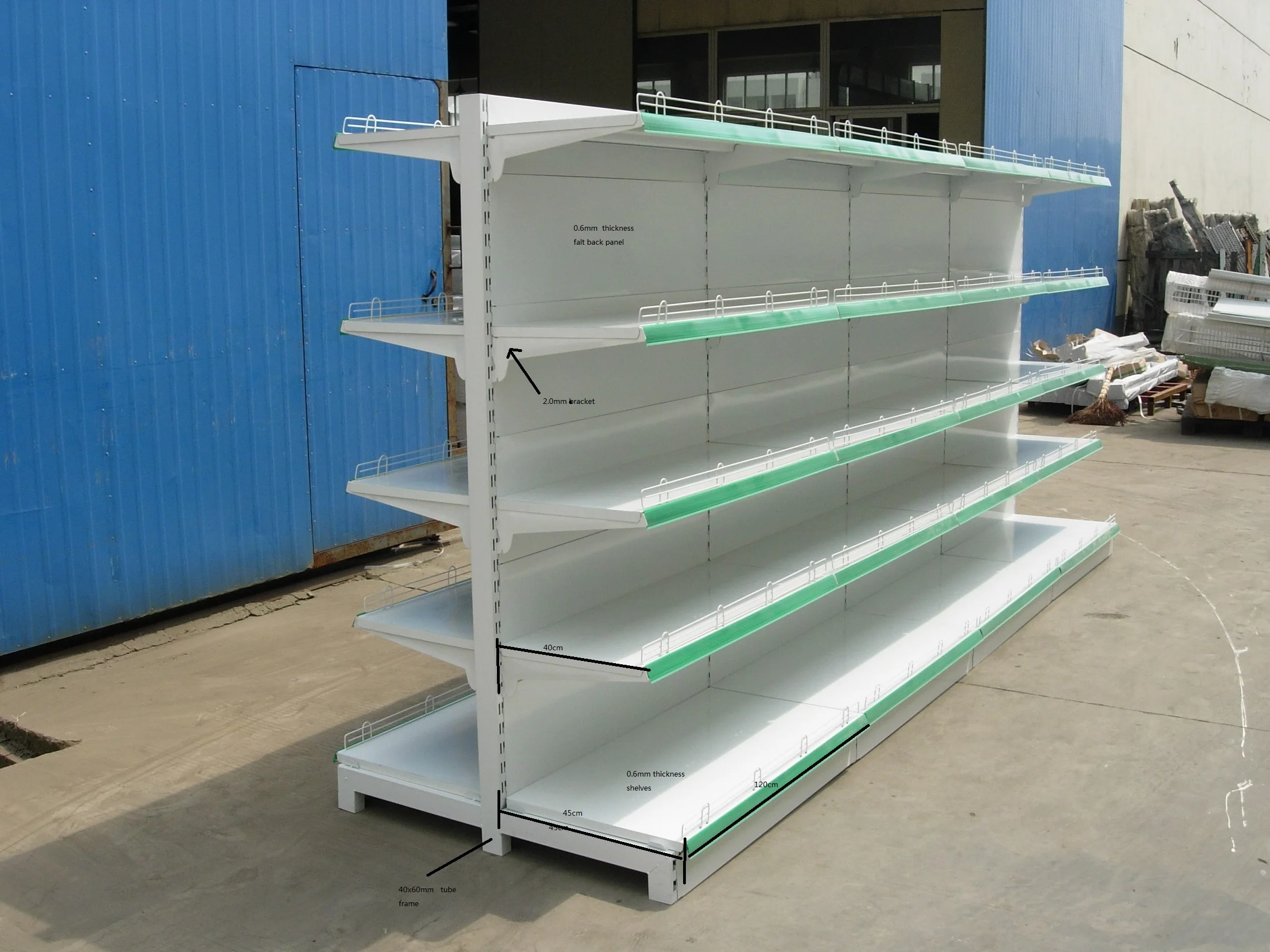 
good price grocery store display racks gondola shelving supermarket shelf for sale 