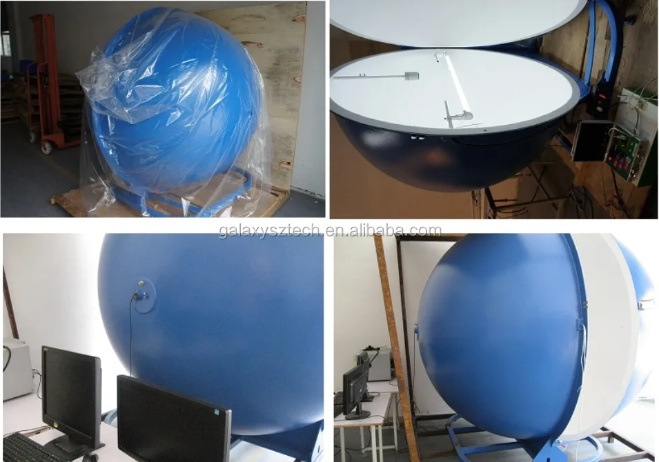 
Leading Spectrometer with 1.0M integrating sphere for LED lumen measurement of lamps and luminaires 