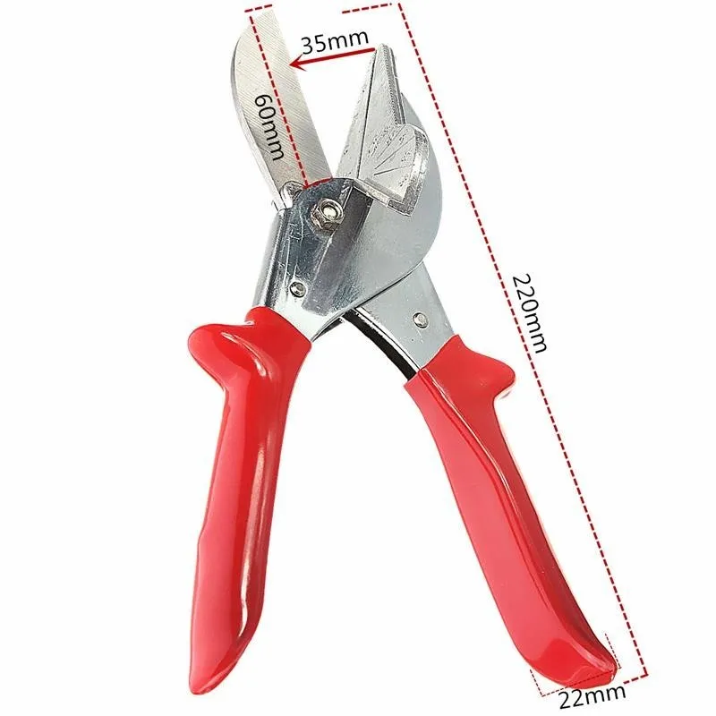 45-120 Degree Multi Angle Mitre Siding Wire Duct Cutter PVC PE Plastic Pipe Hose Scissor Cut Housework home decor Plumbing Tool