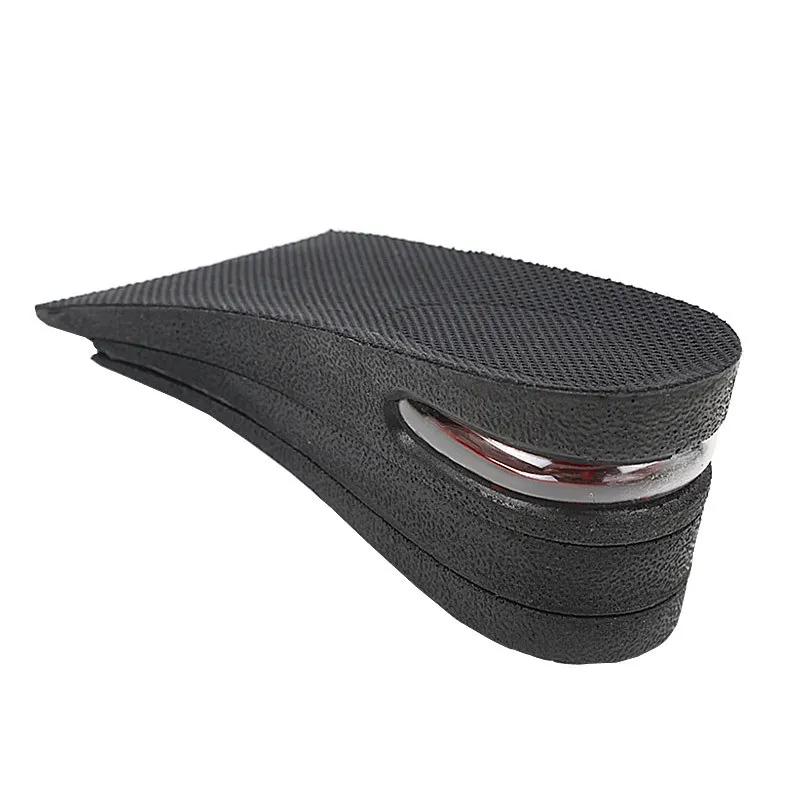 PU High Quality Height Elevator Shoe Increase Boots Inserts  Height Increase Half Shoe Insole For Shoes