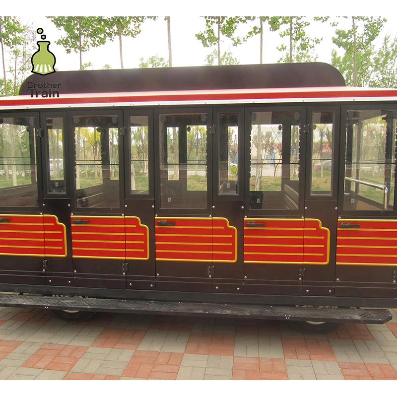 Monorail amusement train railway coaches for sale