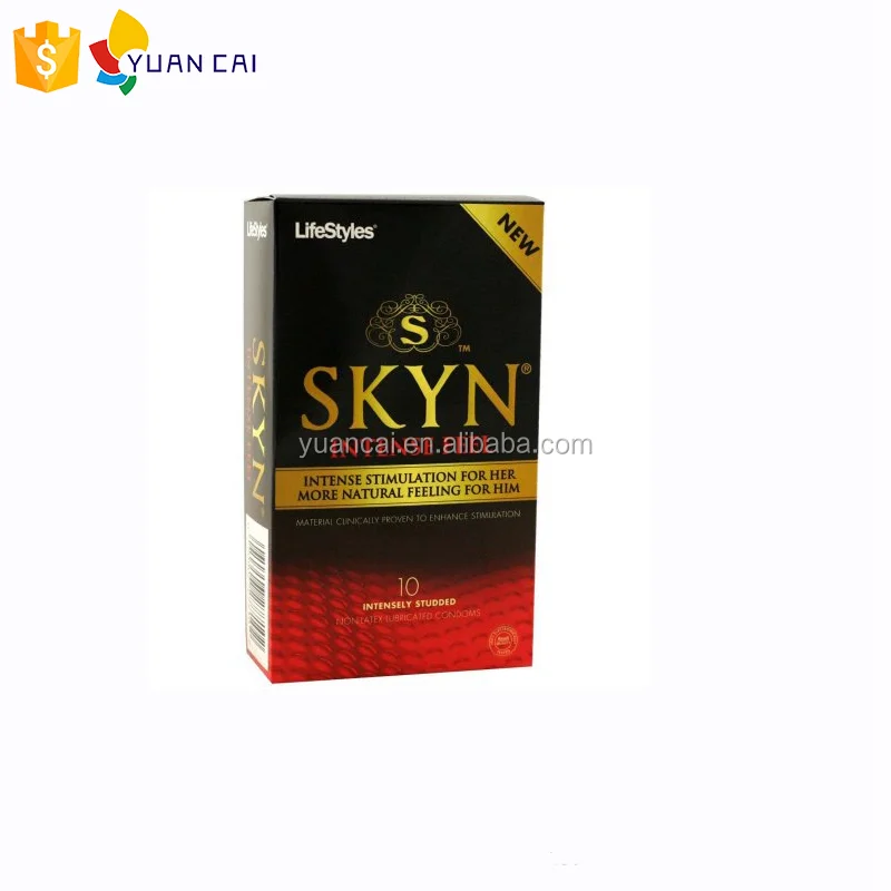 China hanger paper custom condom box with logo printing
