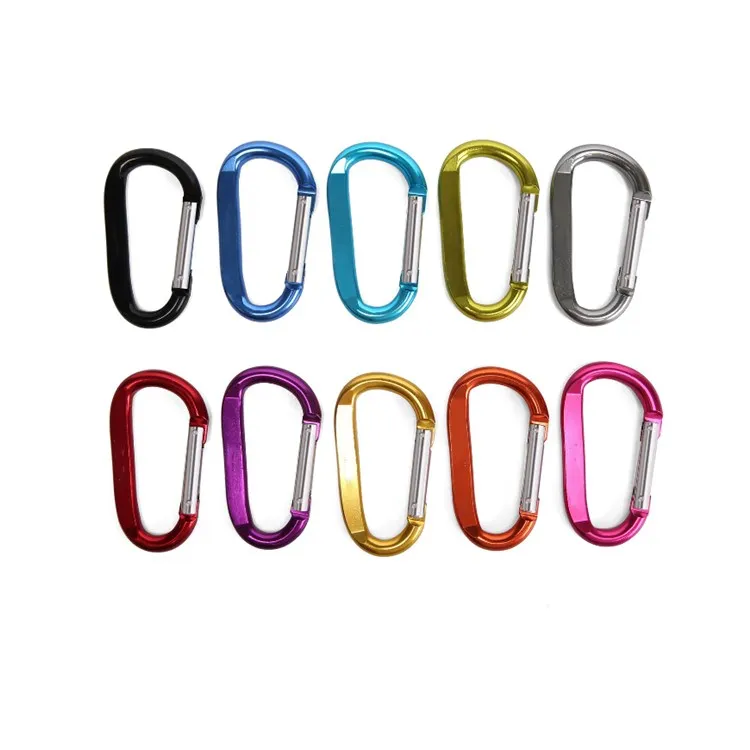 Customized High Quality Mountain Climbing Lightweight Rock Aluminum Carabiners
