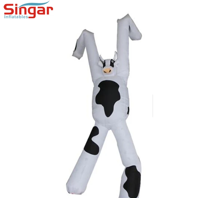 Small air Dancers Dancing Inflatable Cow Dancer Man