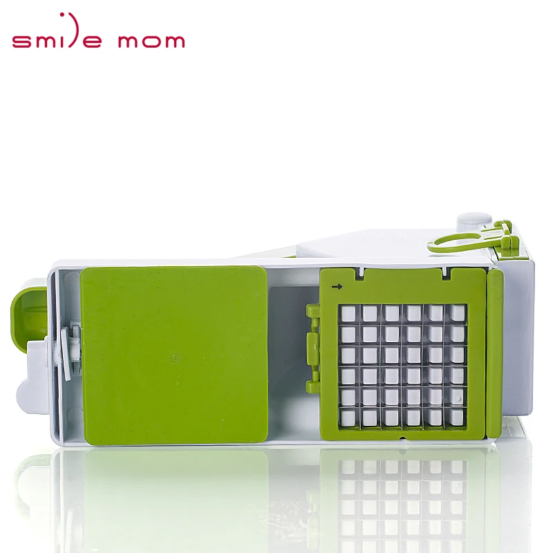 Smile mom Multifunctional French Fries Maker Hard Vegetable Fruit Dicer Hand Potato Chipper Mash Potato