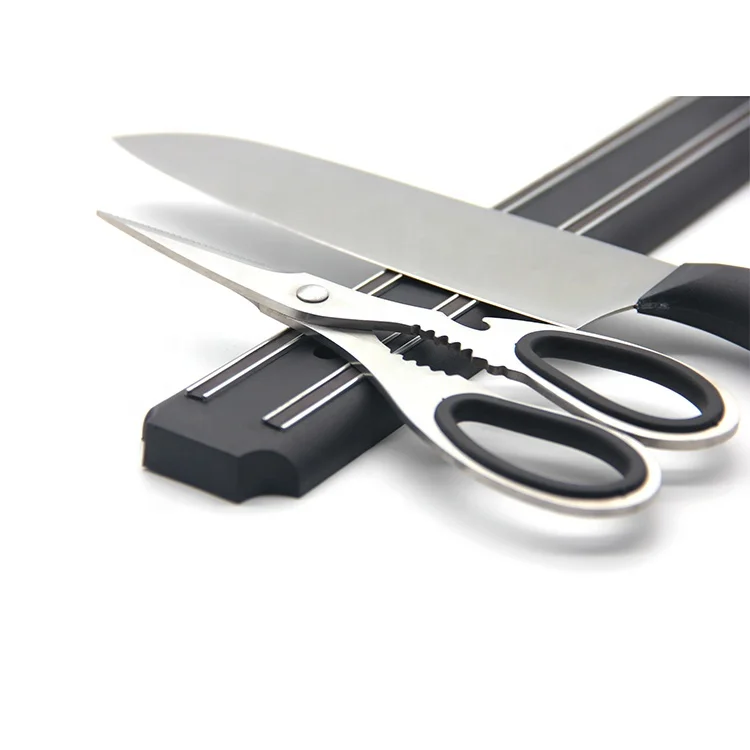 OEM горячая продажа кухонные магнитный держатель для ножей высокого качества 15 дюймов пластиковые магнитное крепление для ножей для телефона на магните