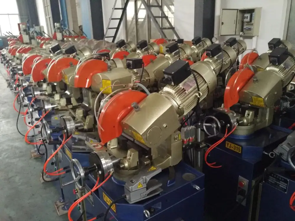 YJ-325Q Pneumatic Metal circular saw (pipe cutter) machine