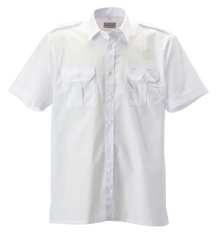 
custom high quality short sleeve elegant airline pilot uniform 