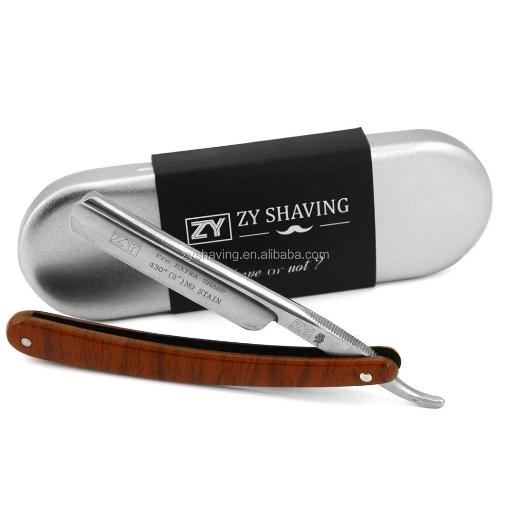 ZY-430 Shave Ready Shaving Barber Straight Razor Stainless Steel