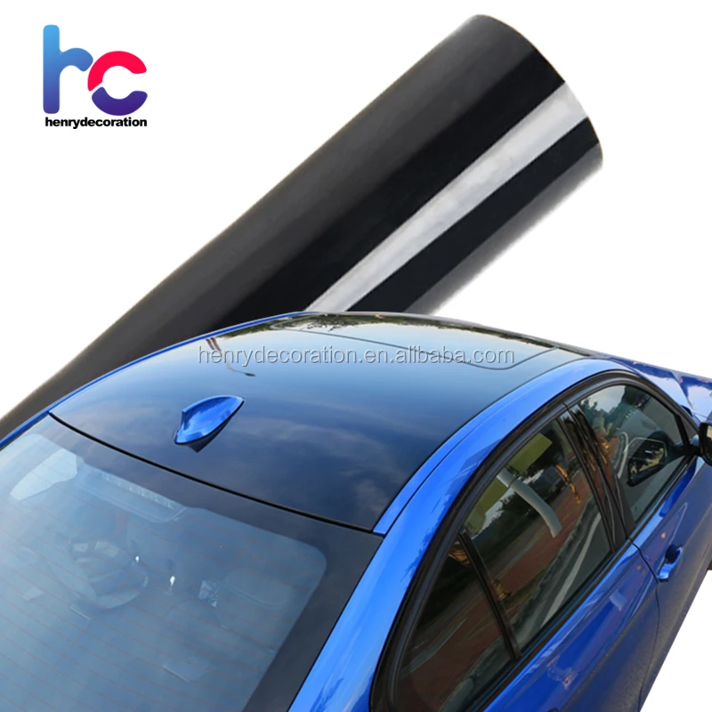 Auto Panoramic Sunroof Film Car Roof PVC Sticker Vinyl 1.35*15m Self Adhesive Vinyl Wrap