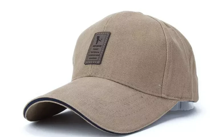 High quality golf caps logo cotton leather patch caps cheap baseball caps