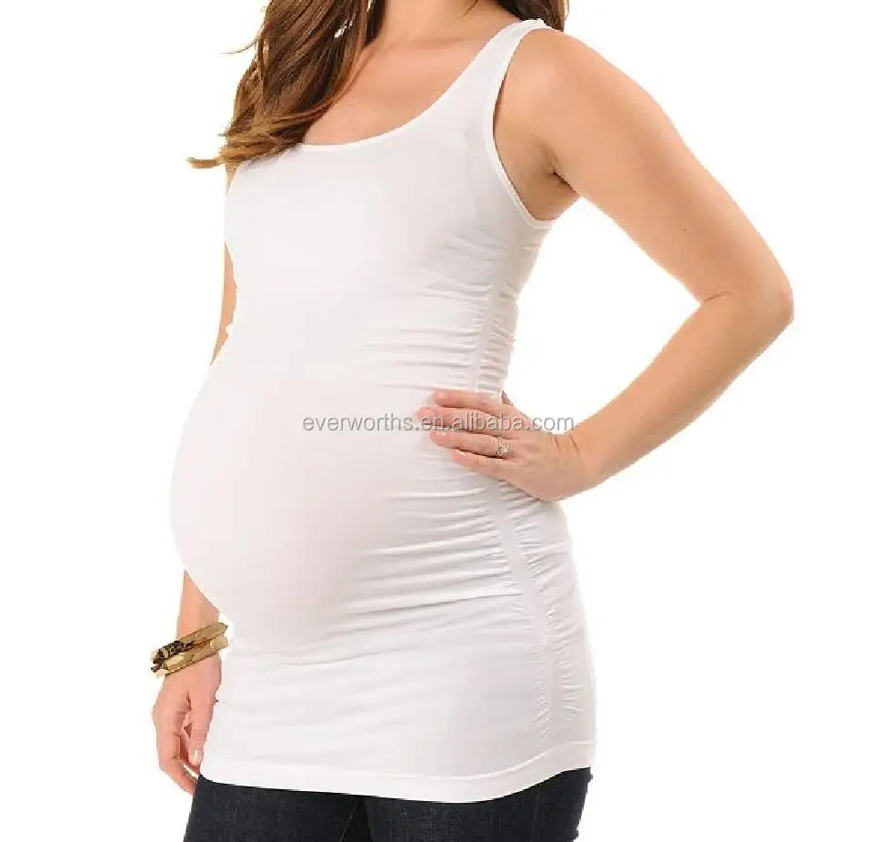 Fashion striped white black seamless breast feeding nursing cami for women