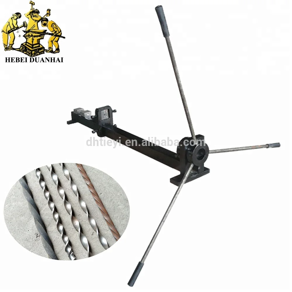 DH-SN Manual Steel Square Bar Twist Hand Flat Steel Strip Twisting Twister Tools