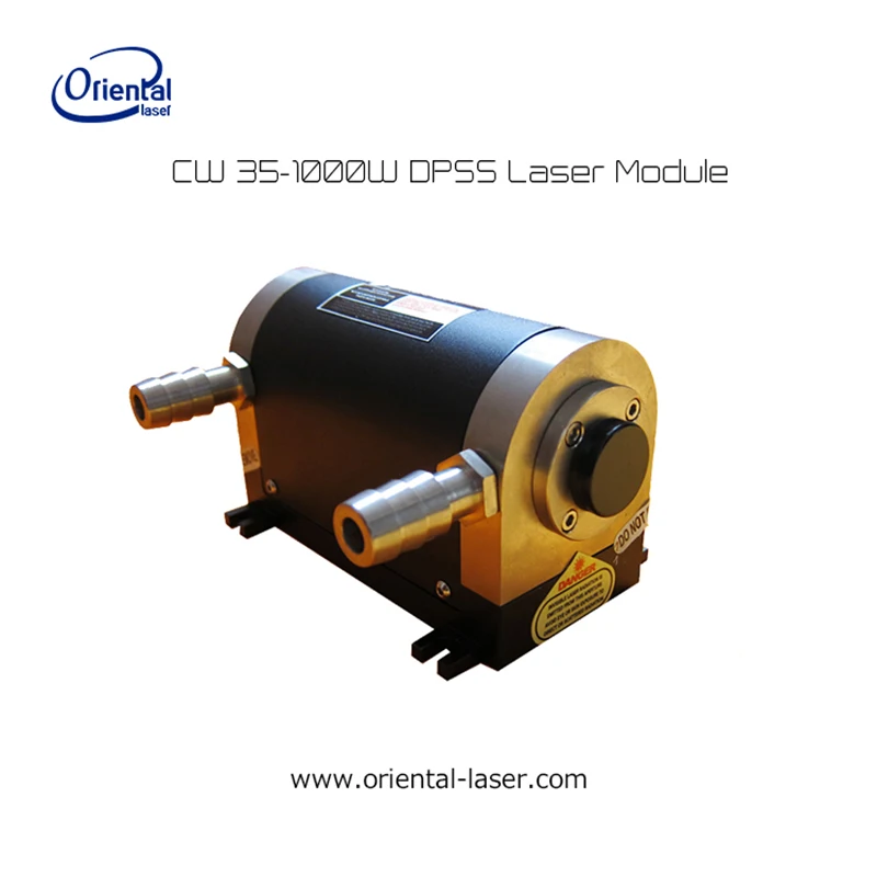 High power 532nm dpss green laser module for OEM cw qcw technical module motherboard