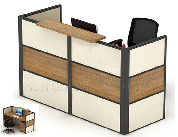 Cheap Well Office Cashier Counter Designs / Photos Counter Reception Table Design (SZ-RTB030)