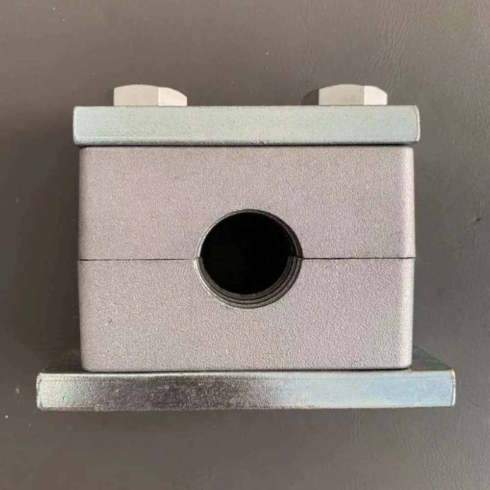 China factory aluminum sliver Hexagon head bolt light series pipe clamps