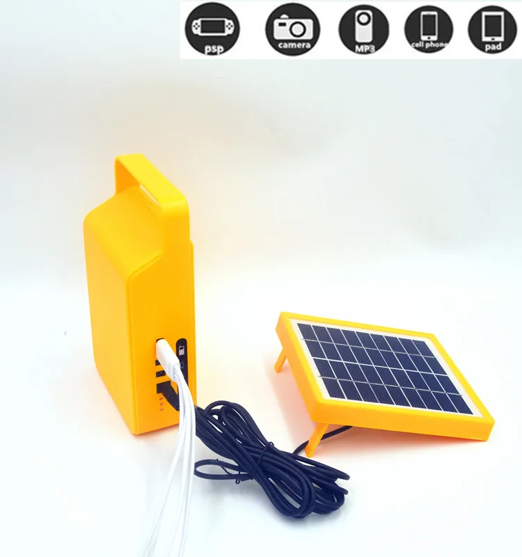 Mini Solar power system for camping light home emergency charging lighting 3W 5W Load Power (W)