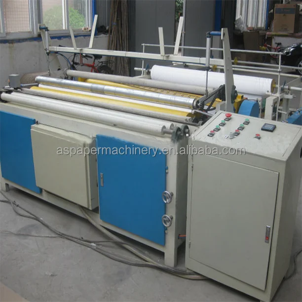 High Performance Toilet Paper/Bathroom Toilet Paper Roll Rewinding Punching and Cutting