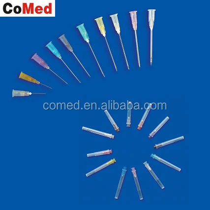 High production factory disposable hypodertic syringe needles