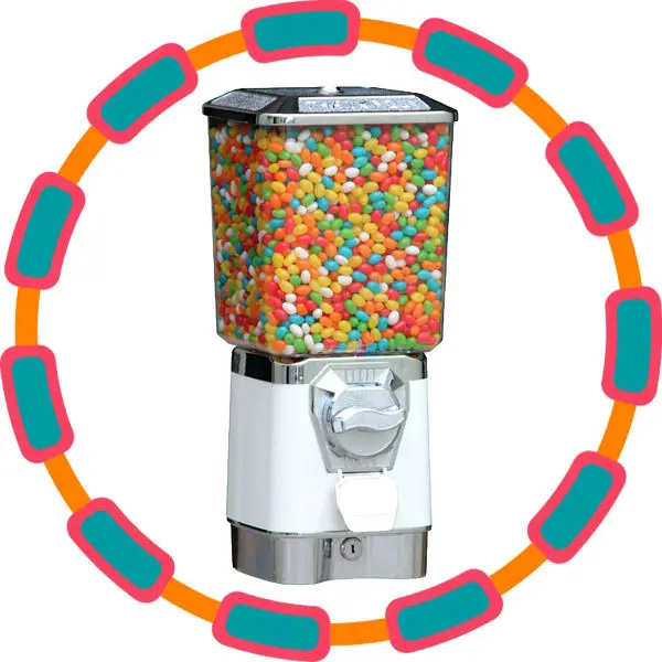 2019 new products Vending Machine Capsule/Gumball/Candy Vending Machine