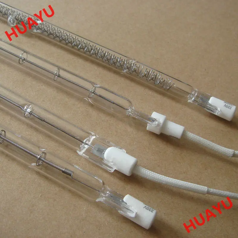 400V 2500W/3000W Shortwave IR lamps infrared halogen lamp for PET