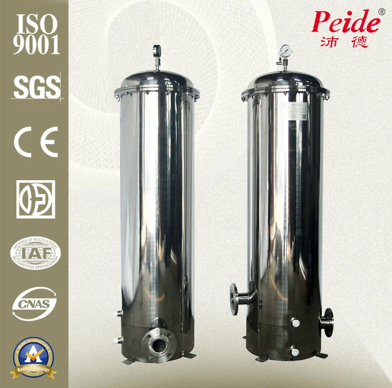 Из нержавеющей стали обратной промывки очистки фильтр для воды картридж для производственной