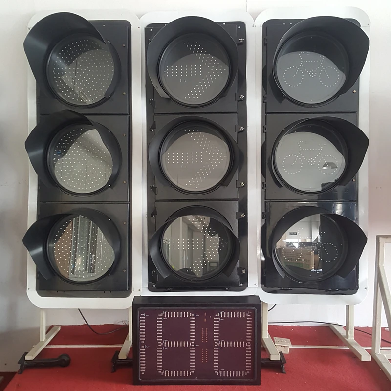 Сигнал светофора 400 мм светодиодный светофор