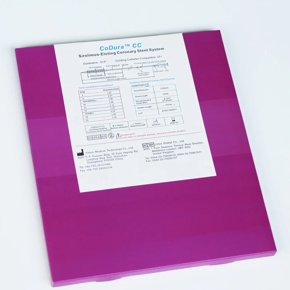 High Quality Cardiac Coronary Stent DES Corornay Stent System