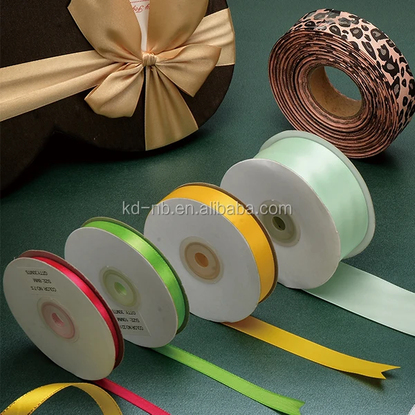 Single Face Polyester Satin Ribbon