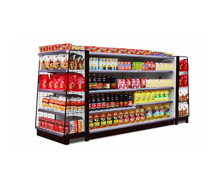 Gondola second hand supermarket display shelving for sale