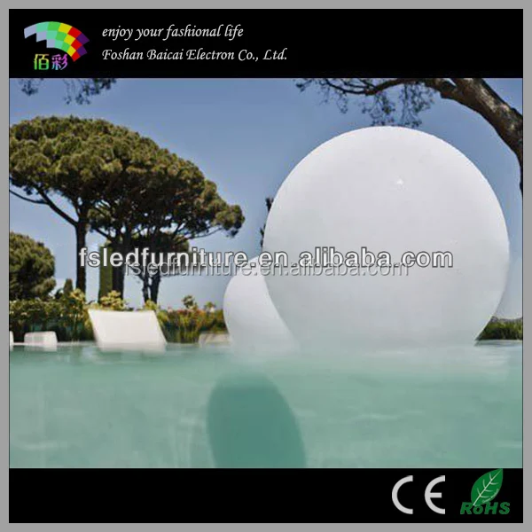 Swimming Pool Led Ball Lighting/ led glow swimming pool ball