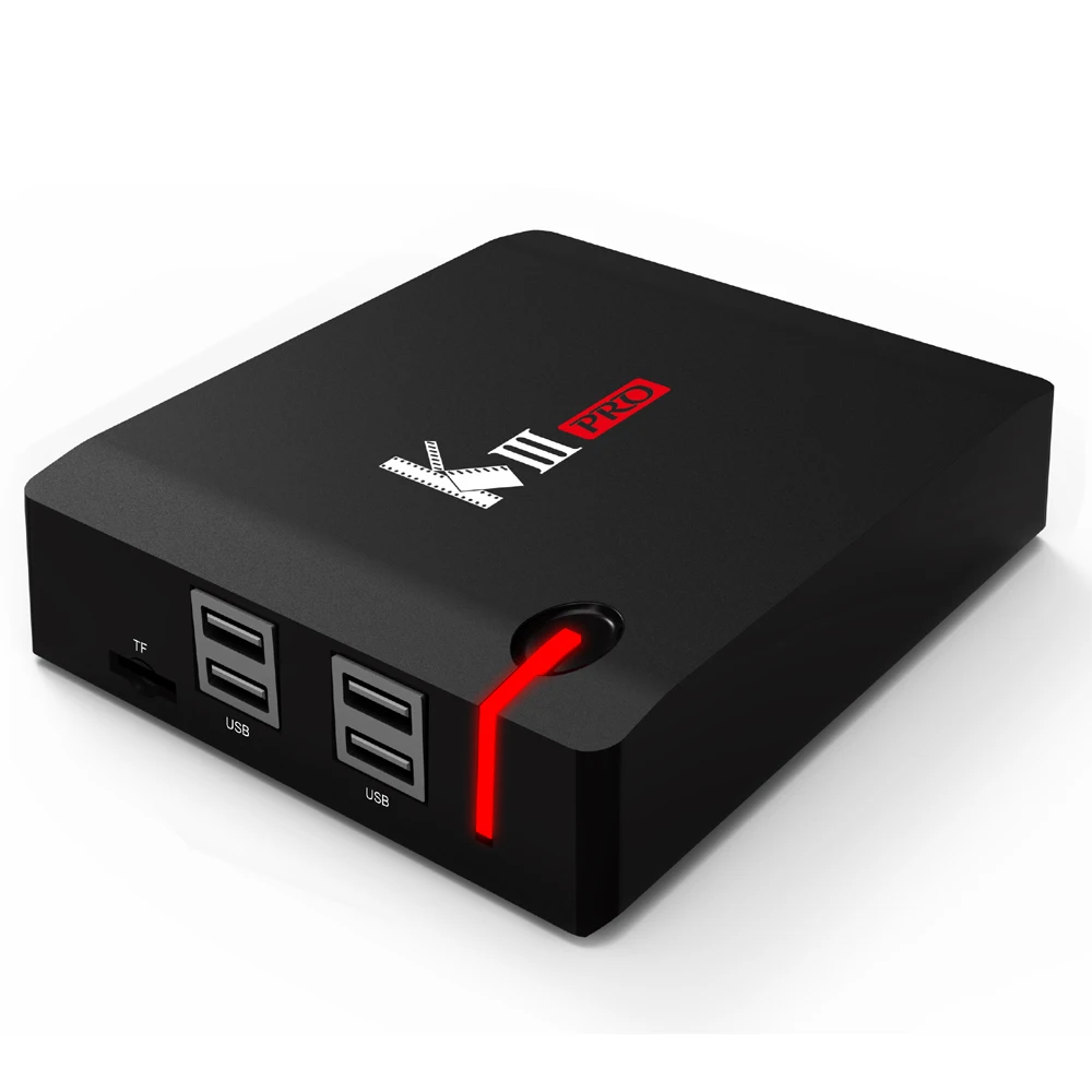 2017 New Arrival Amlogic S912 Hybrid TV Box KIII Pro 3G Ram 16G Rom DVB S2 T2 4k satellite receiver