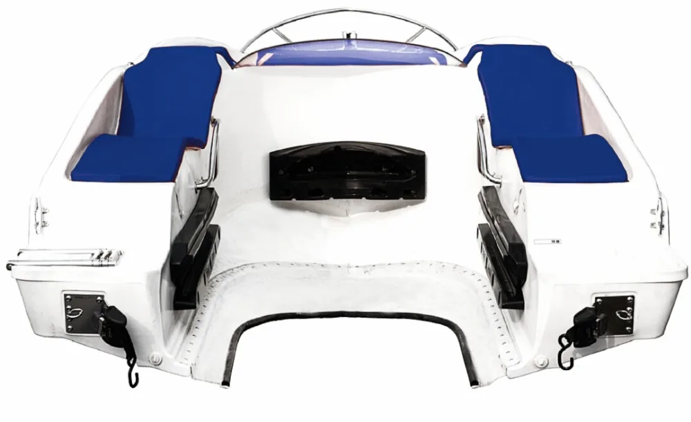 6 seats Fiberglass Passenger Ferry And Crew Boat For Sale