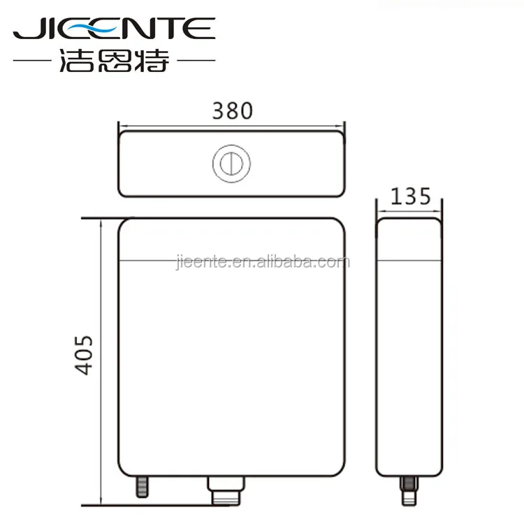 Flush  tank Toilet plastic cistern for bathroom