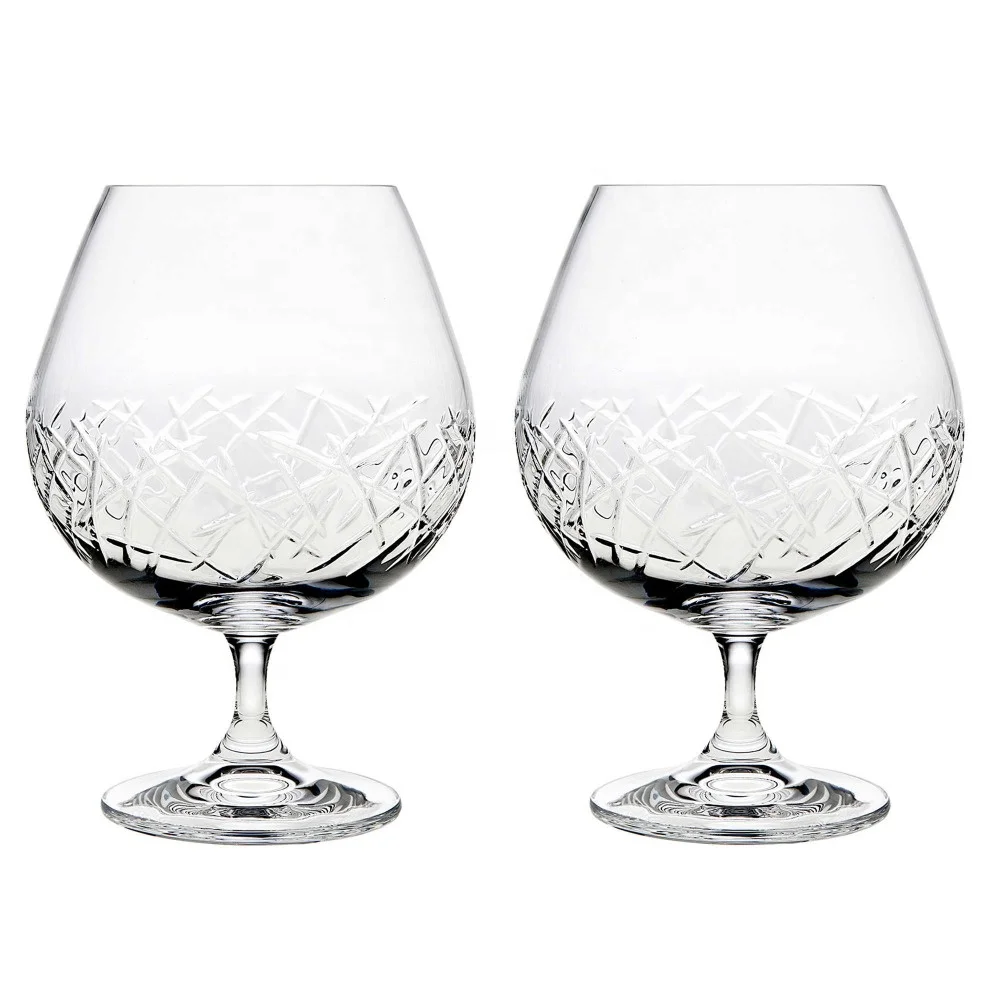 23 Oz  Leadfree Crystal Customized Cognac Glasses Brandy Snifter Goblet Brandy/Glass Brandy Glass Bottles